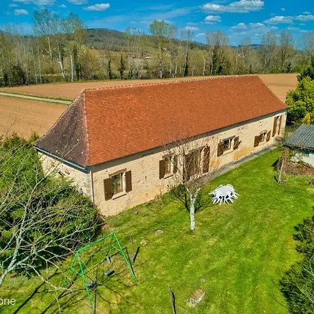 Maison Familiale Pres De La Dordogne Avec Jardin, Barbecue, Equipements Bebe Et Sites Touristiques A Proximite - Fr-1-616-168 * Saint-Chamassy